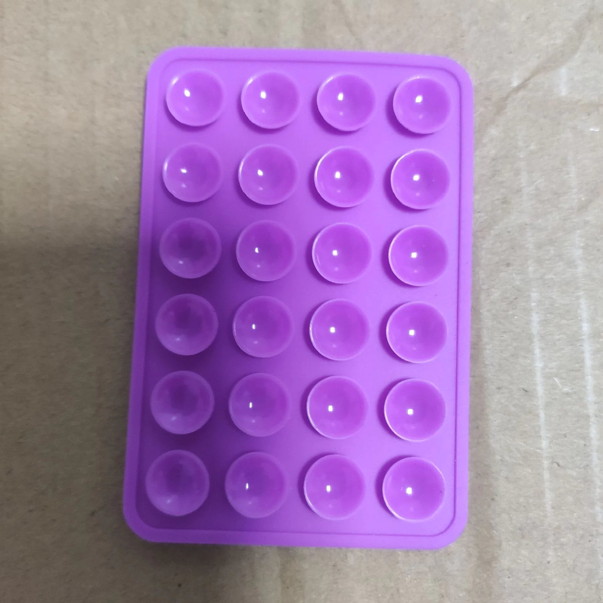 Almohadilla de Succión de Silicona Engrosada de 24 Ventosas