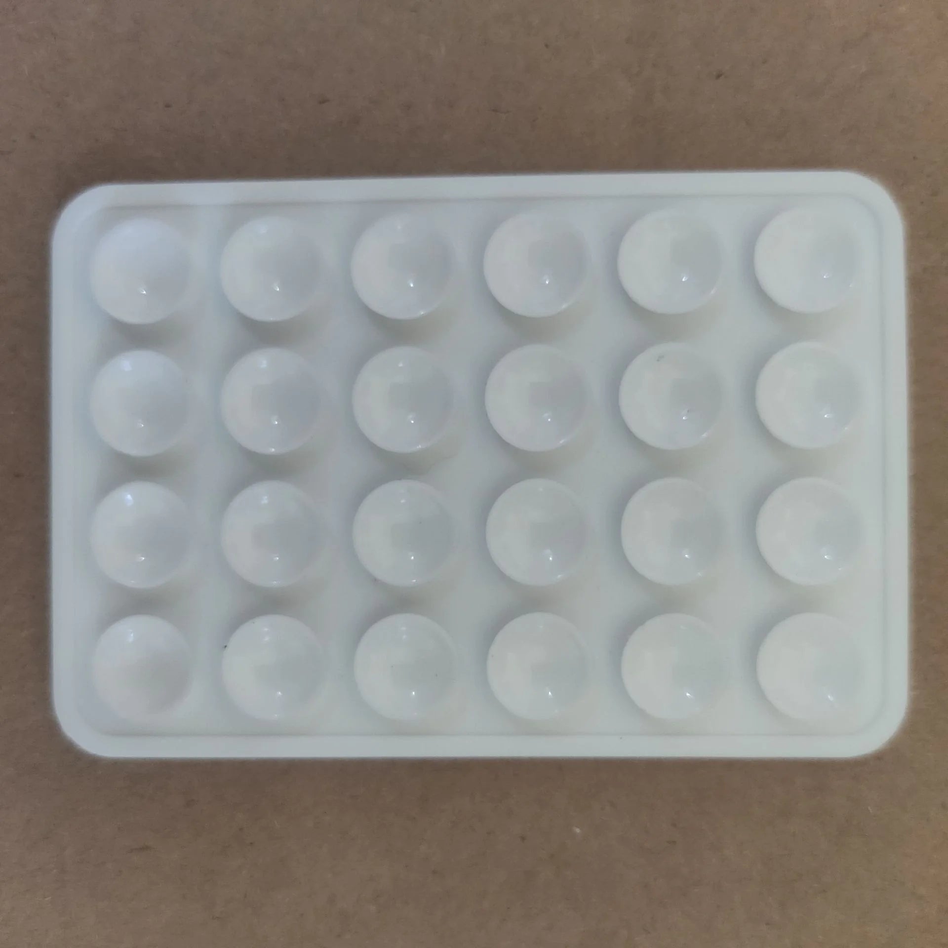 Almohadilla de Succión de Silicona Engrosada de 24 Ventosas