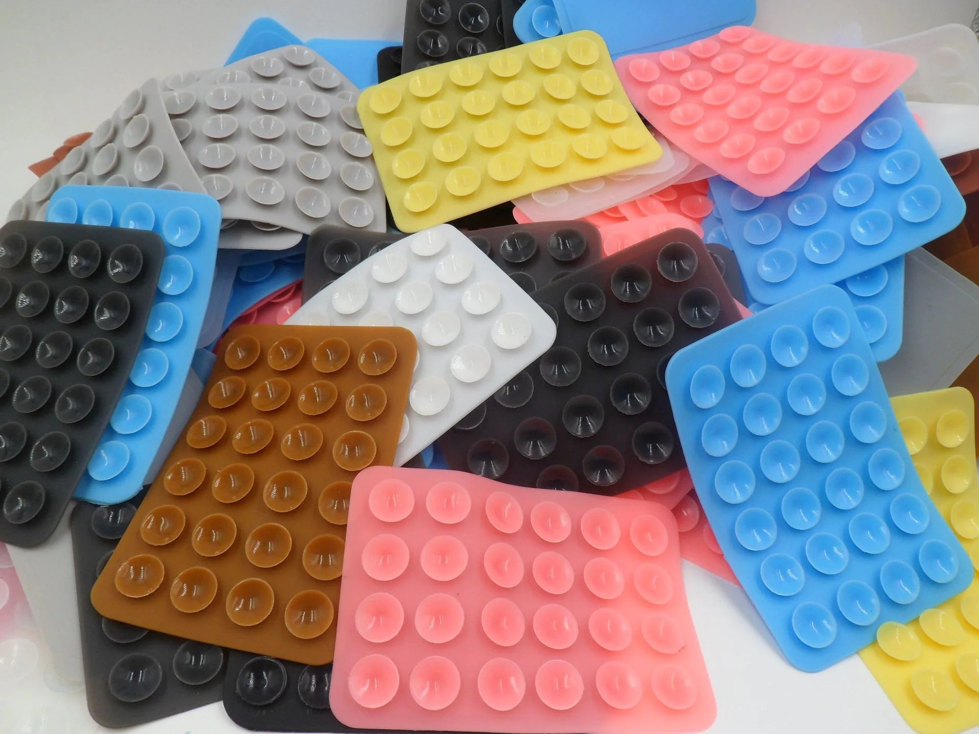 Almohadilla de Succión de Silicona Engrosada de 24 Ventosas