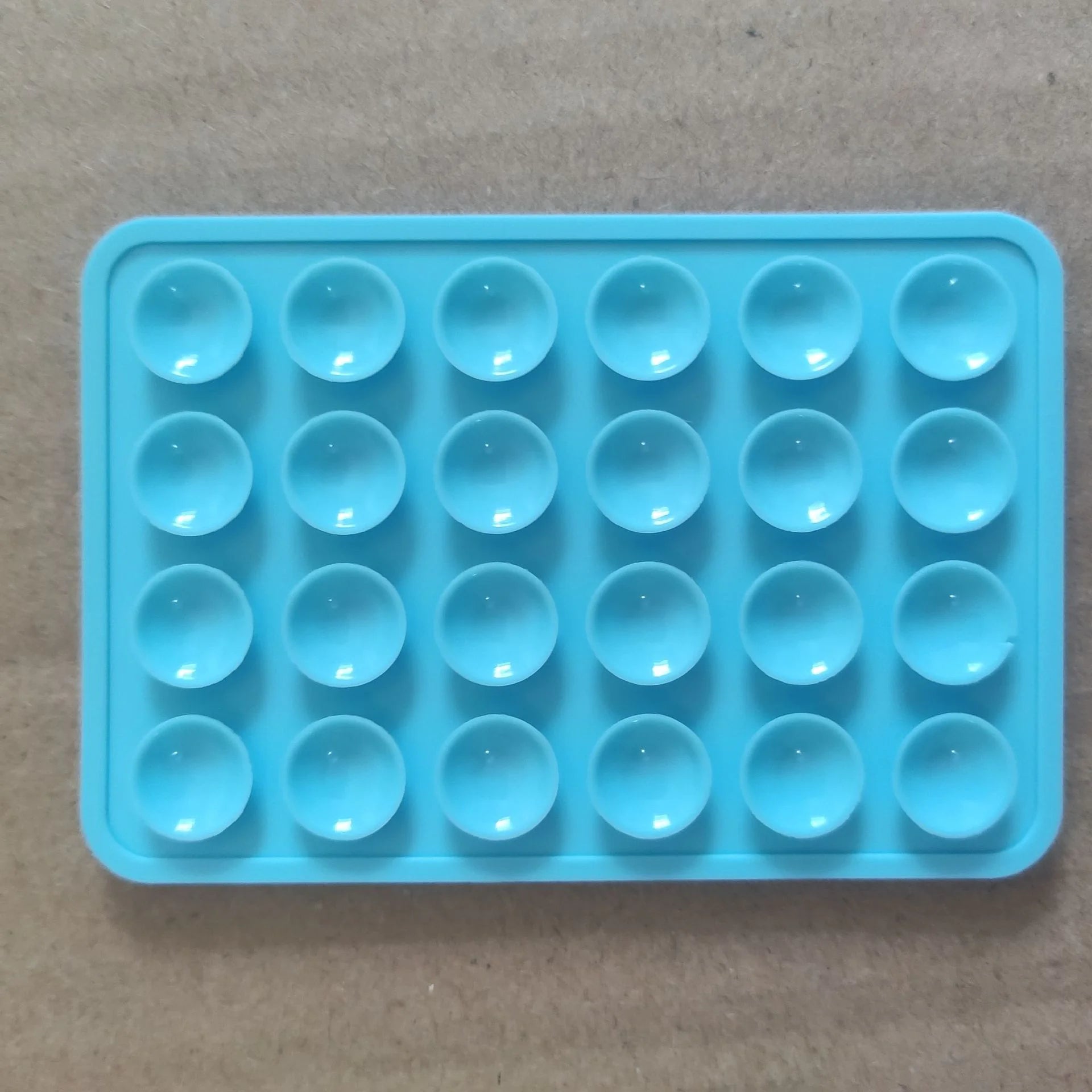 Almohadilla de Succión de Silicona Engrosada de 24 Ventosas