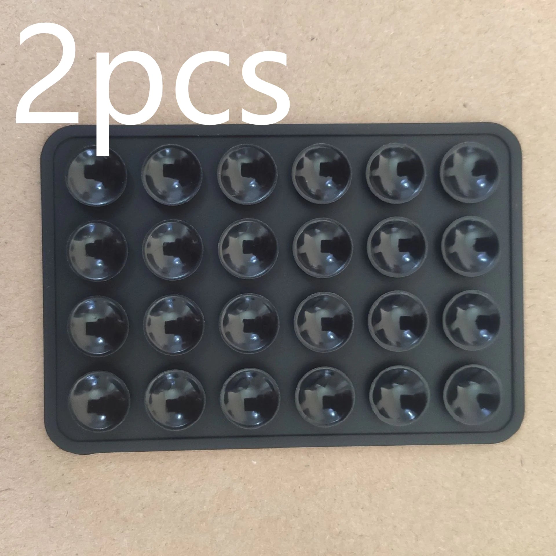 Almohadilla de Succión de Silicona Engrosada de 24 Ventosas